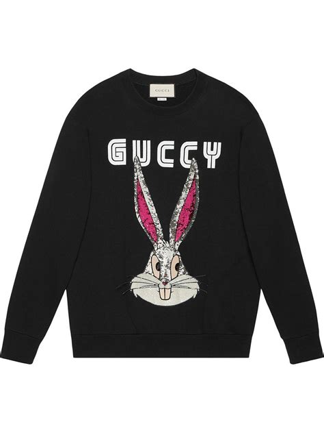 gucci bugs bunny sweatshirt